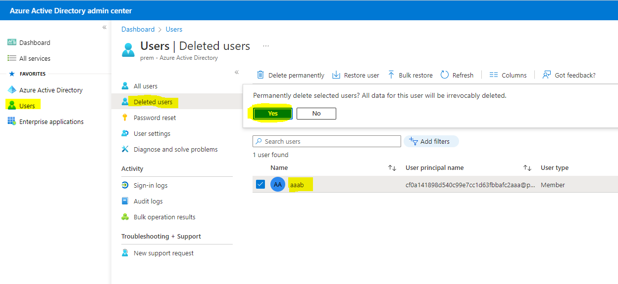 How to Permanently Delete User Account without PowerShell in Office 365 ...