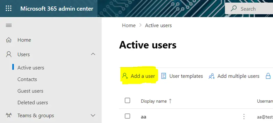 How to Create a New Office 365 Admin Account