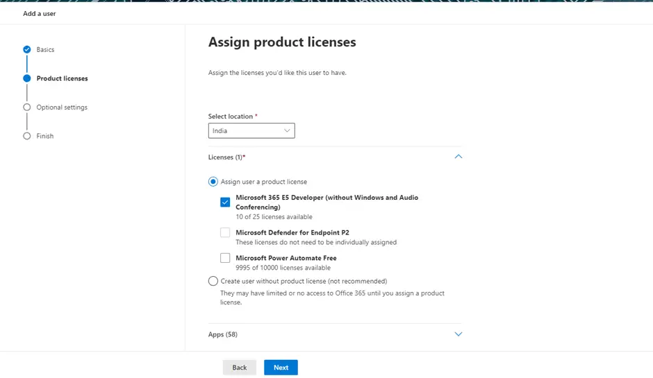 Create a New Office 365 Admin Account