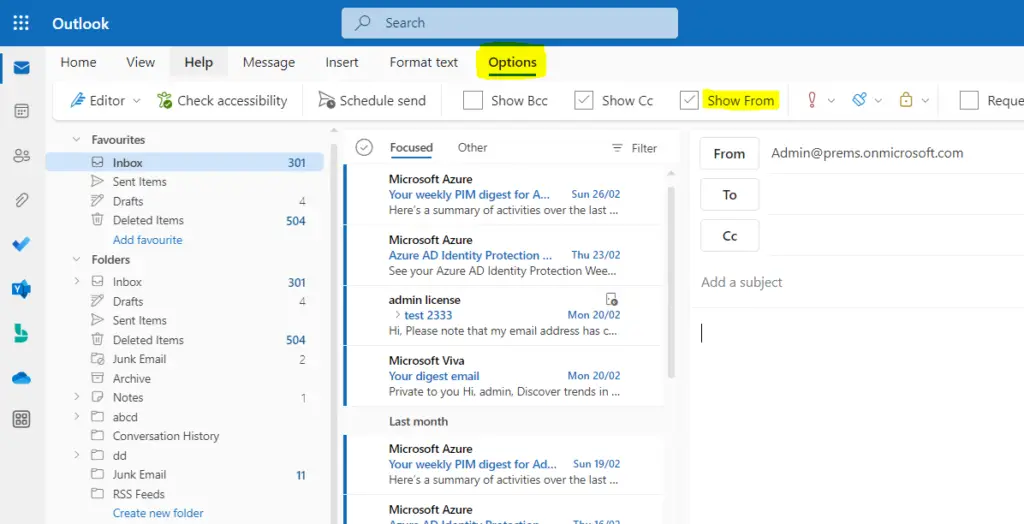 How to Send Email as Different User in Office 365