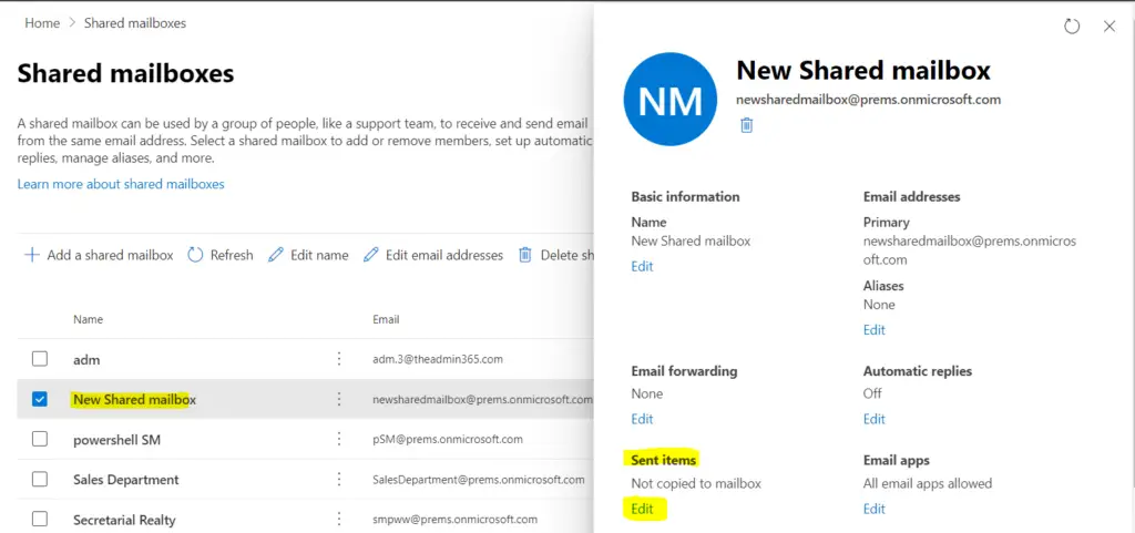 Fix Emails Sent from Shared Mailbox Missing Issue