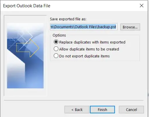 How to Backup Outlook Emails