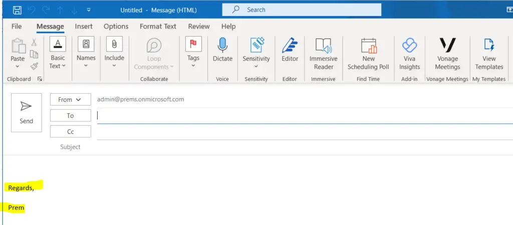 email signature outlook app