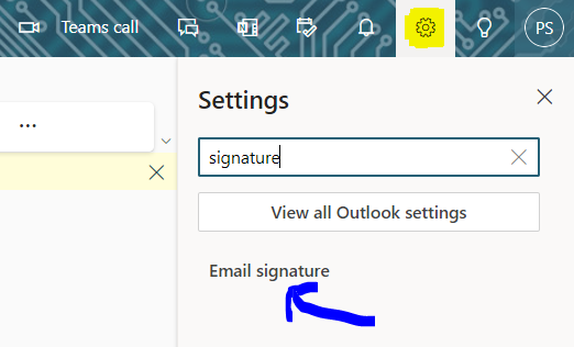 How to add Email Signature in Outlook