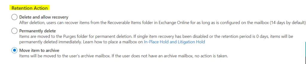 Office 365 Archiving