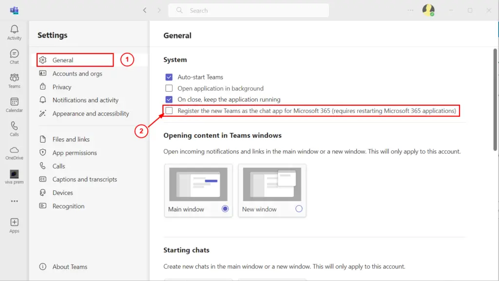 How to show Teams status in Outlook