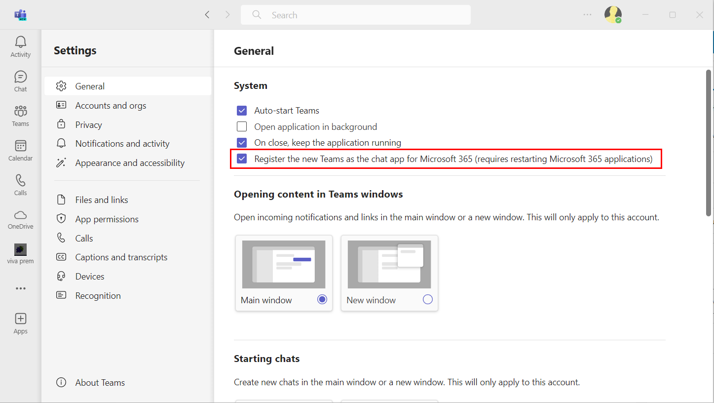 How to show Teams status in Outlook